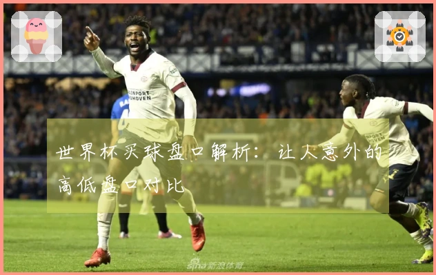 世界杯买球盘口解析：让人意外的高低盘口对比