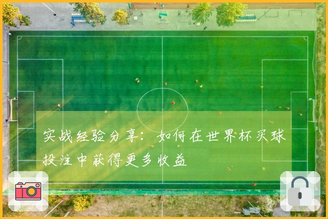 实战经验分享：如何在世界杯买球投注中获得更多收益
