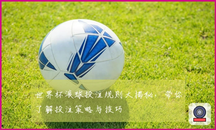 世界杯滚球投注规则大揭秘，带你了解投注策略与技巧